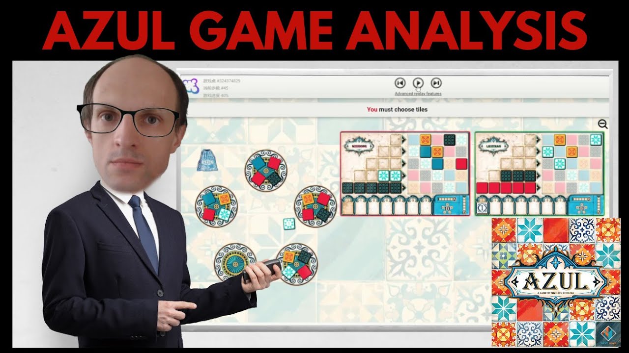 Learning Azul from the BEST Online Player