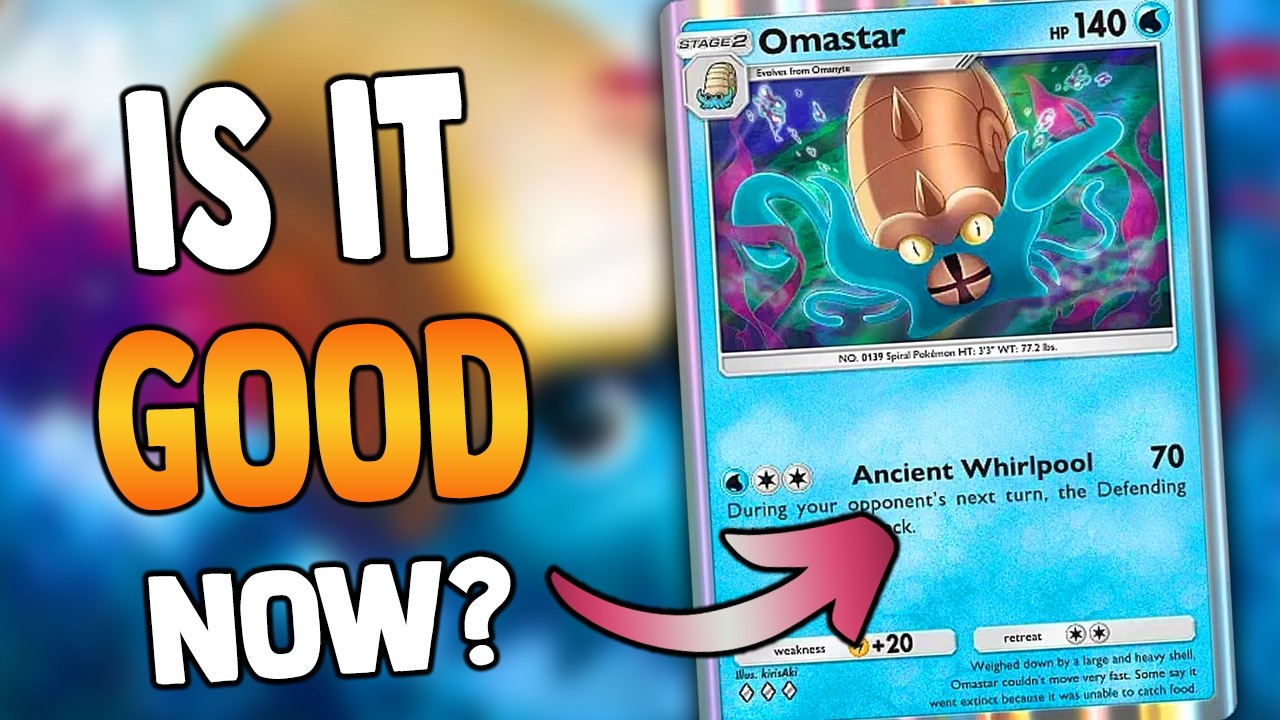Omastar Got Some NEW TOYS in the Newest Set! Is it Good Now? Space-Time Smackdown Deck Guide