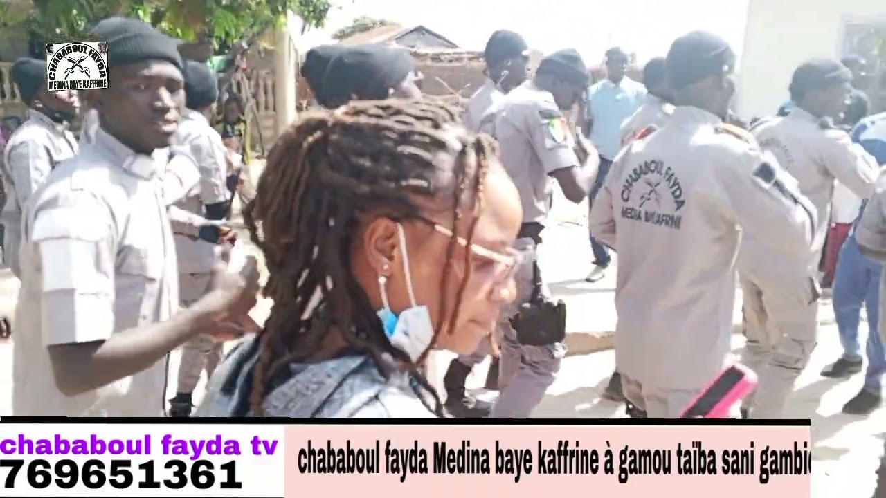 Chababoul fayda Medina baye kaffrine à gamou taïba sani gambie 