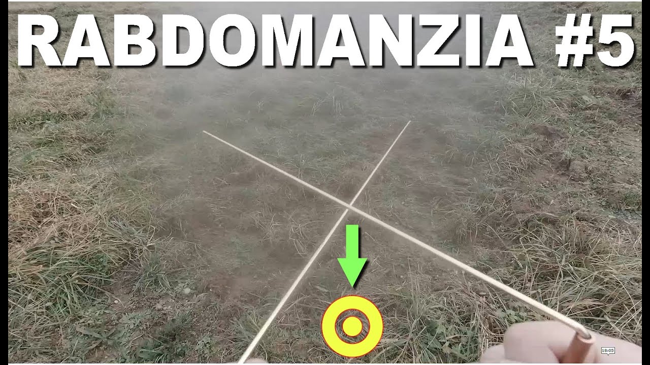 🙌 RABDOMANTE episodio #5 - UN RITROVAMENTO REALE - L-rods Dowsing Rods Rabdomanzia Radioestesia