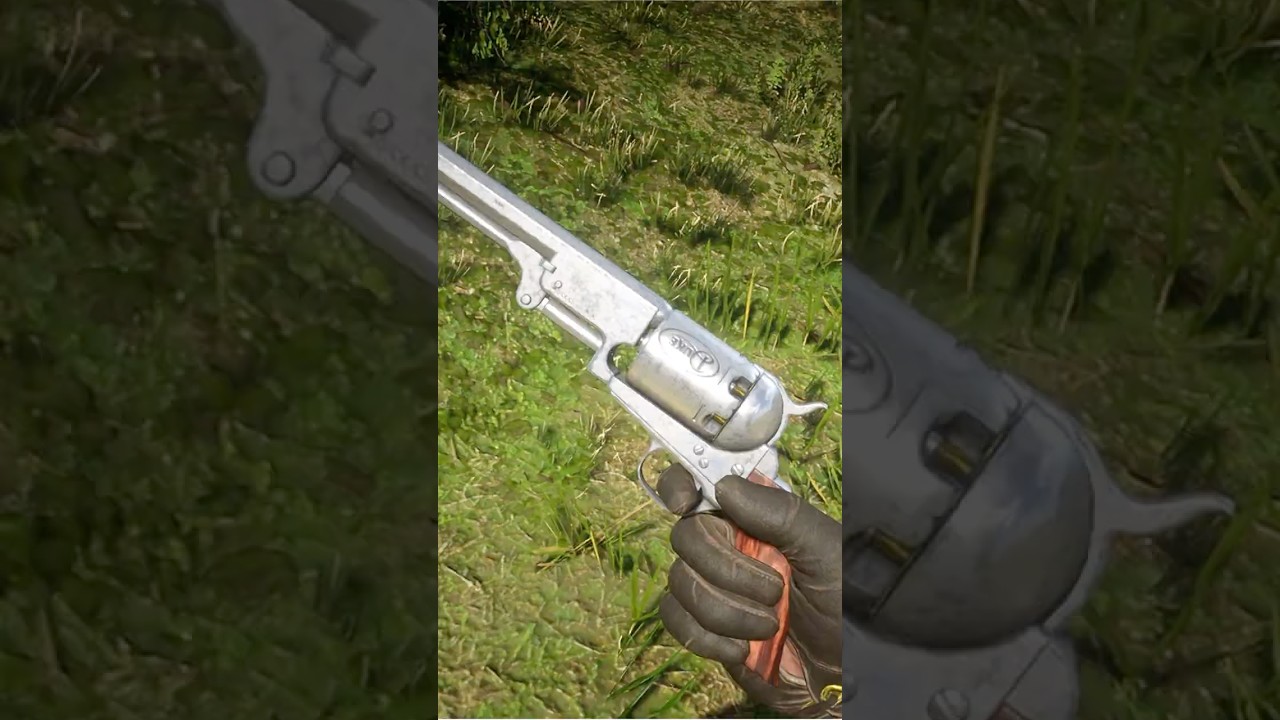 That's why the Navy Revolver can't be used in Story Mode - RDR2