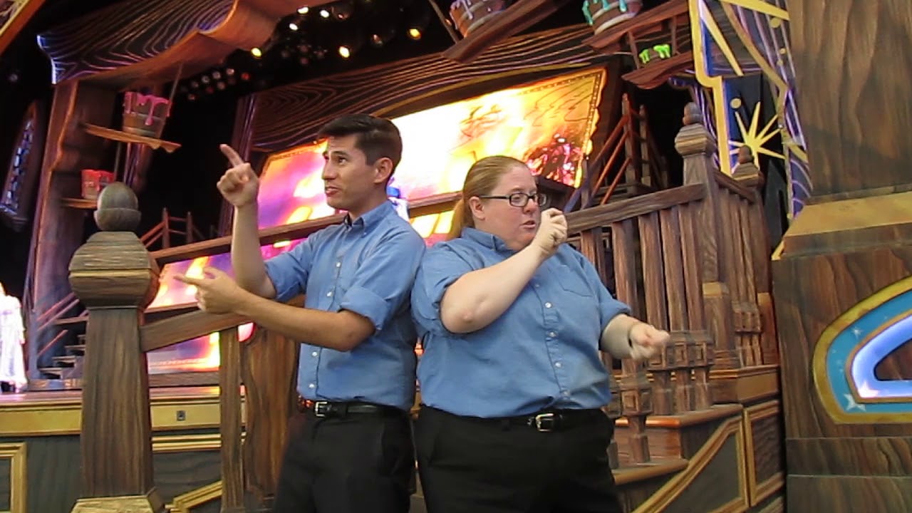 Mickey's Magical Map (Full), Disneyland ASL