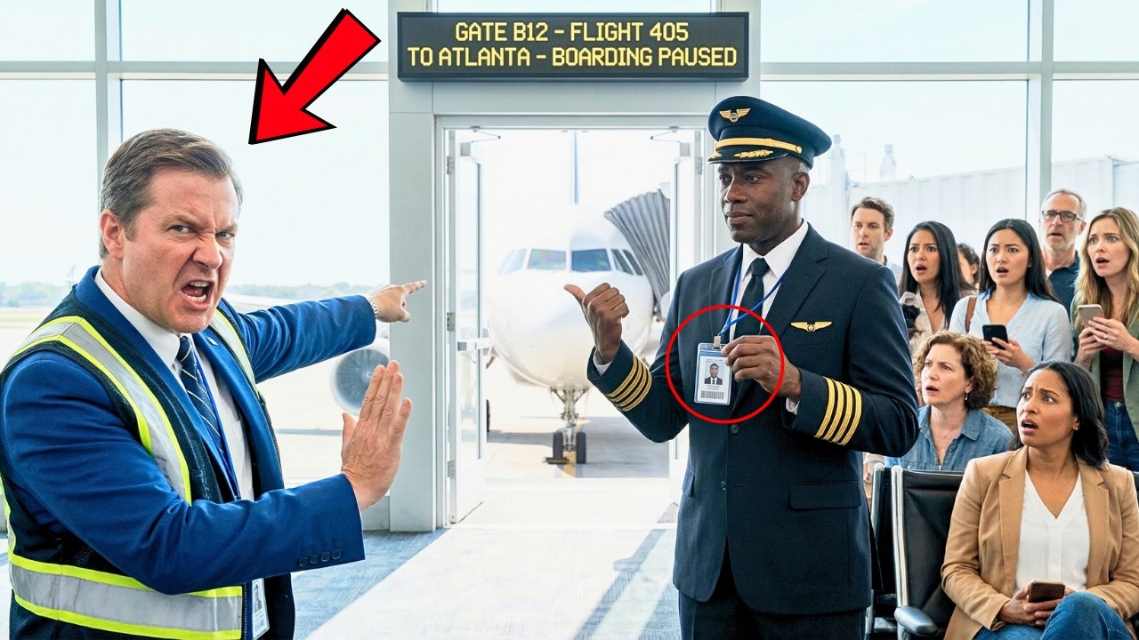 Airport Staff Denied the Black Pilot Entry — Didn’t Realize the Flight Was His