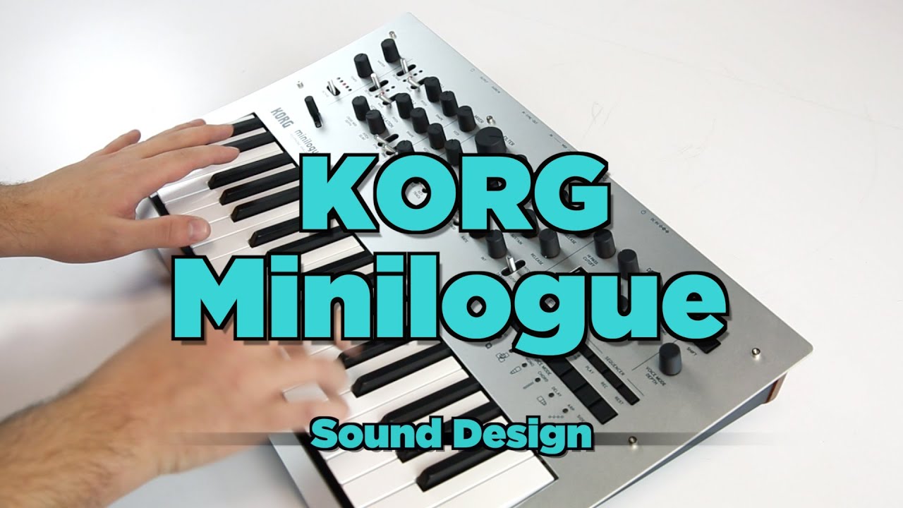 Korg Minilogue Sound Design Demo