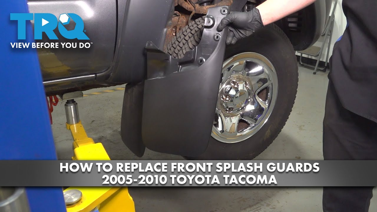 How to Replace Front Splash Guards 2005-2015 Toyota Tacoma