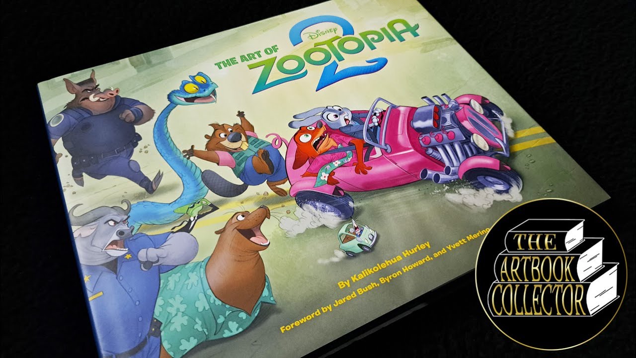 The Art of Zootopia 2 - Book Flip Through