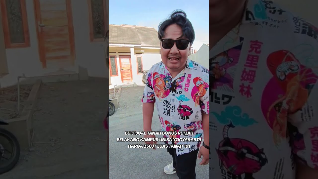 BU DIJUAL TANAH BONUS RUMAH BELAKANG KAMPUS UNISA YOGYAKARTA HARGA 350JT LUAS TANAH 101
