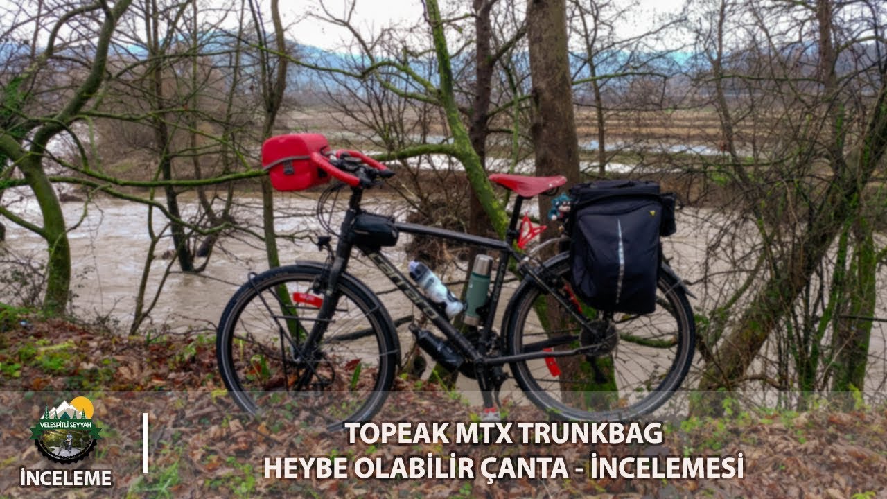 Topeak MTX Trunkbag Dxp Heybe Olabilir Çanta - İncelemesi