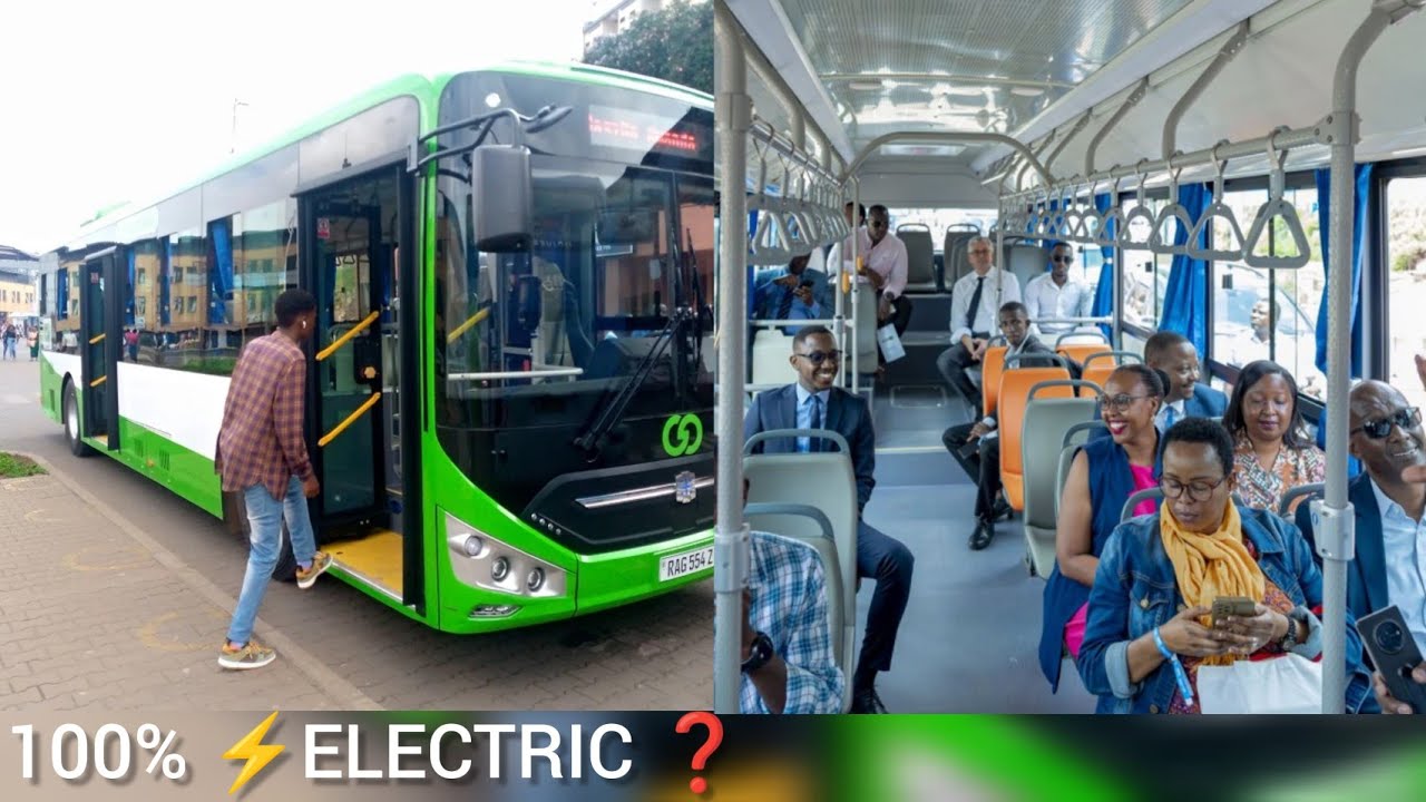 Dutemberane muri Bus Nshya Zikoresha AMASHANYARAZI muri Kigali