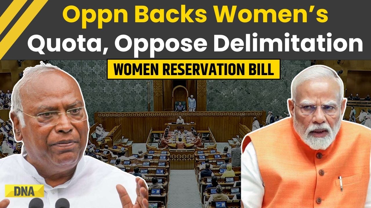 Women Reservation Bill: Opposition Says Yes To Women's Quota, No To Delimitation Bill | Lok Sabha |
