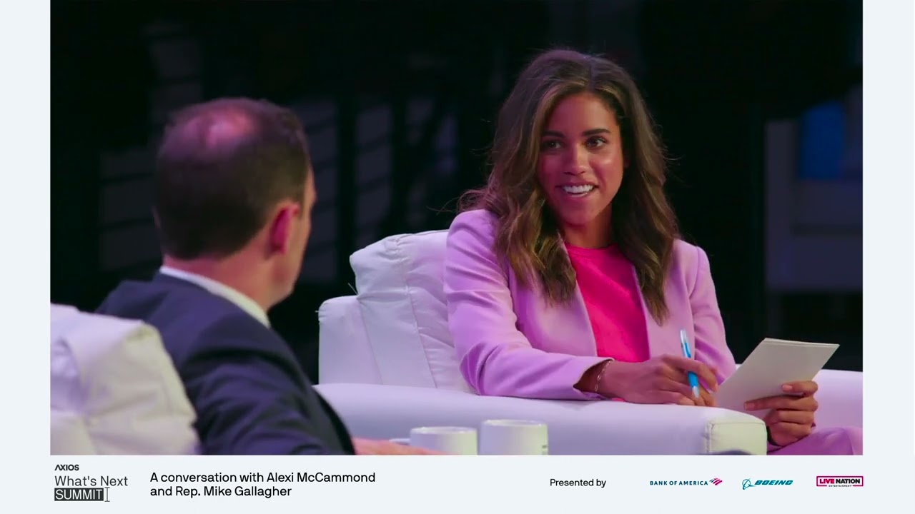 A conversation with Alexi McCammond & Rep. Mike Gallagher