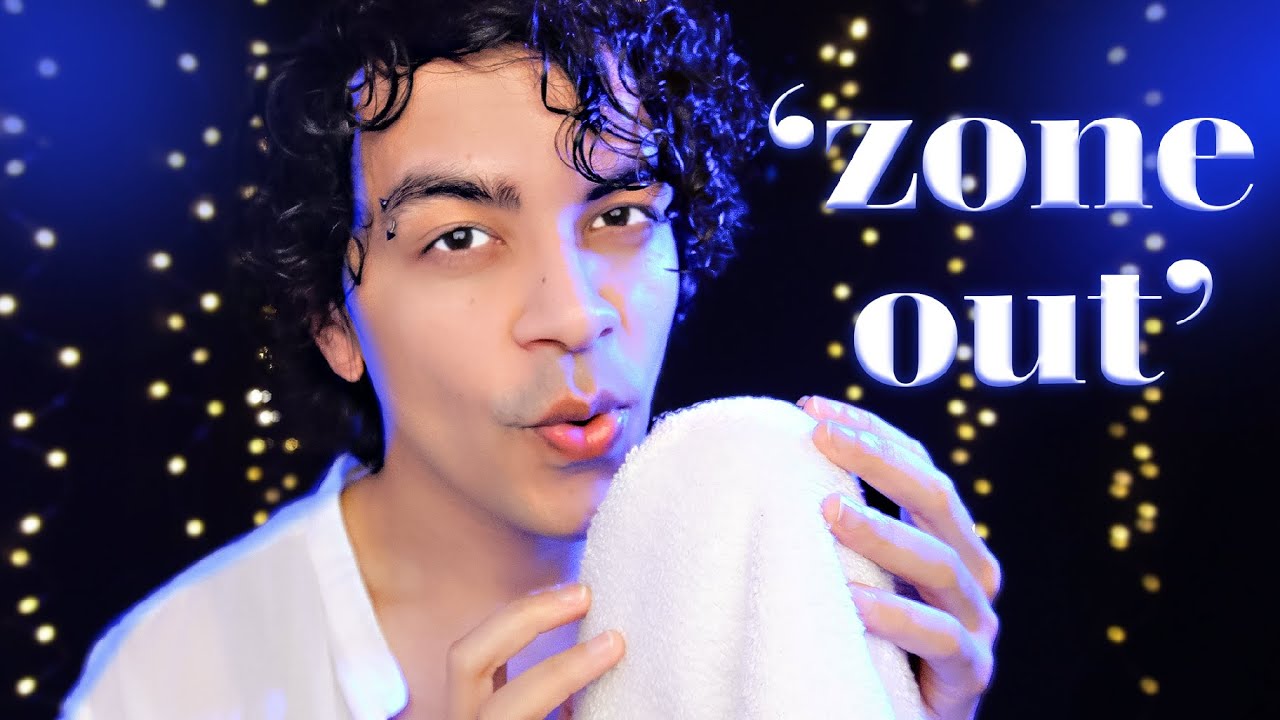 ASMR Ocean and Echo Mouth Sounds - 1 HOUR