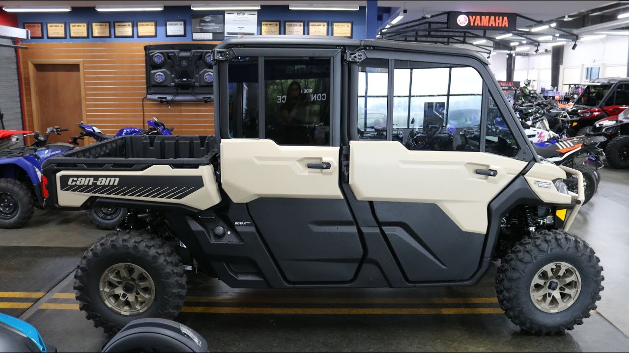 New 2025 Can-Am Defender MAX Limited CAB HD10 SxS for sale near Grimes, Iowa