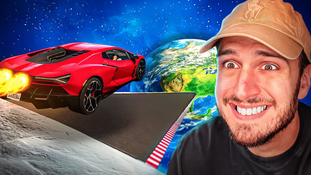 Je TEST La Plus Grosse MÉGA RAMPE du Monde avec vos Voitures DE LA VRAIE VIE ! (GTA 5) #2