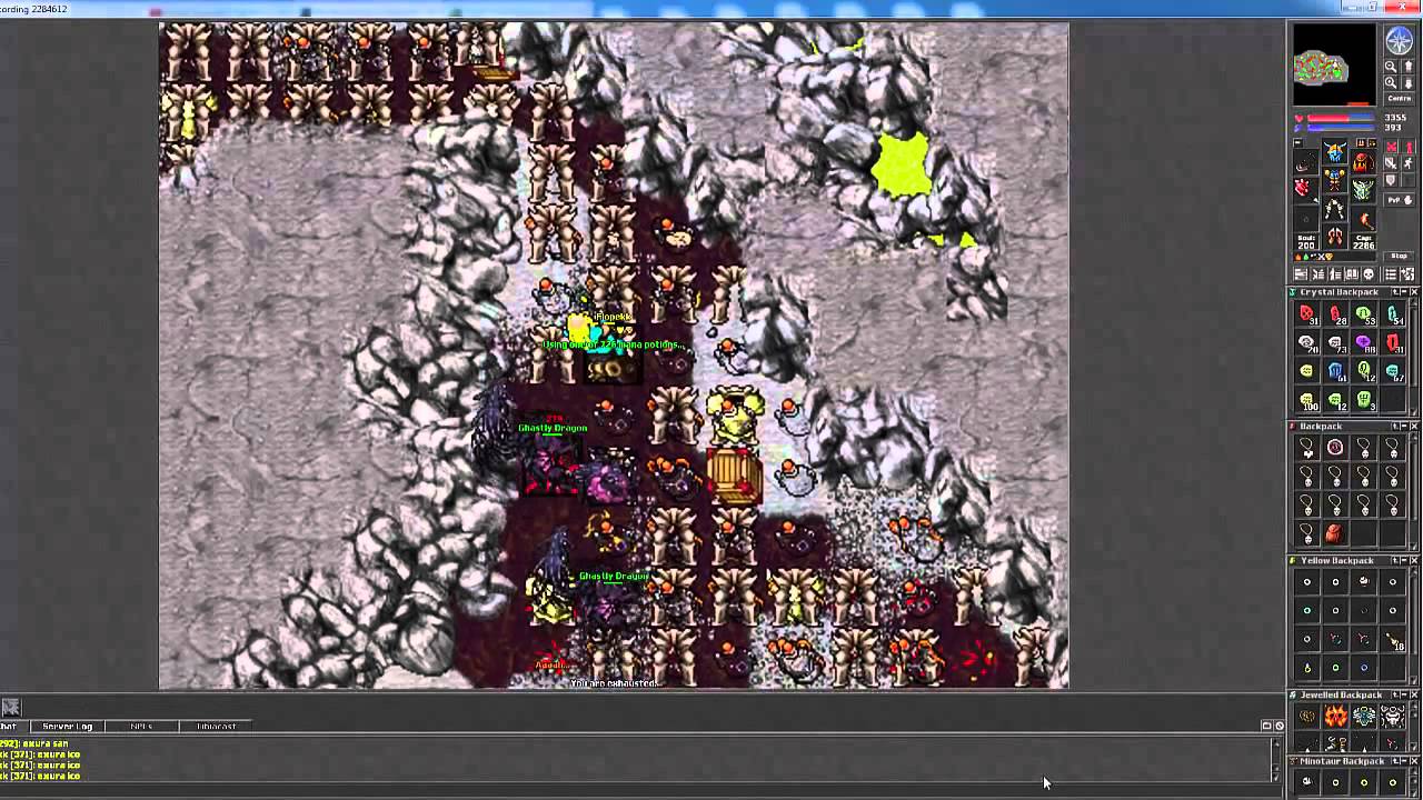 Tibia - Lurando Ghastly Dragons No Botter, Adivinhe O que Acontece...