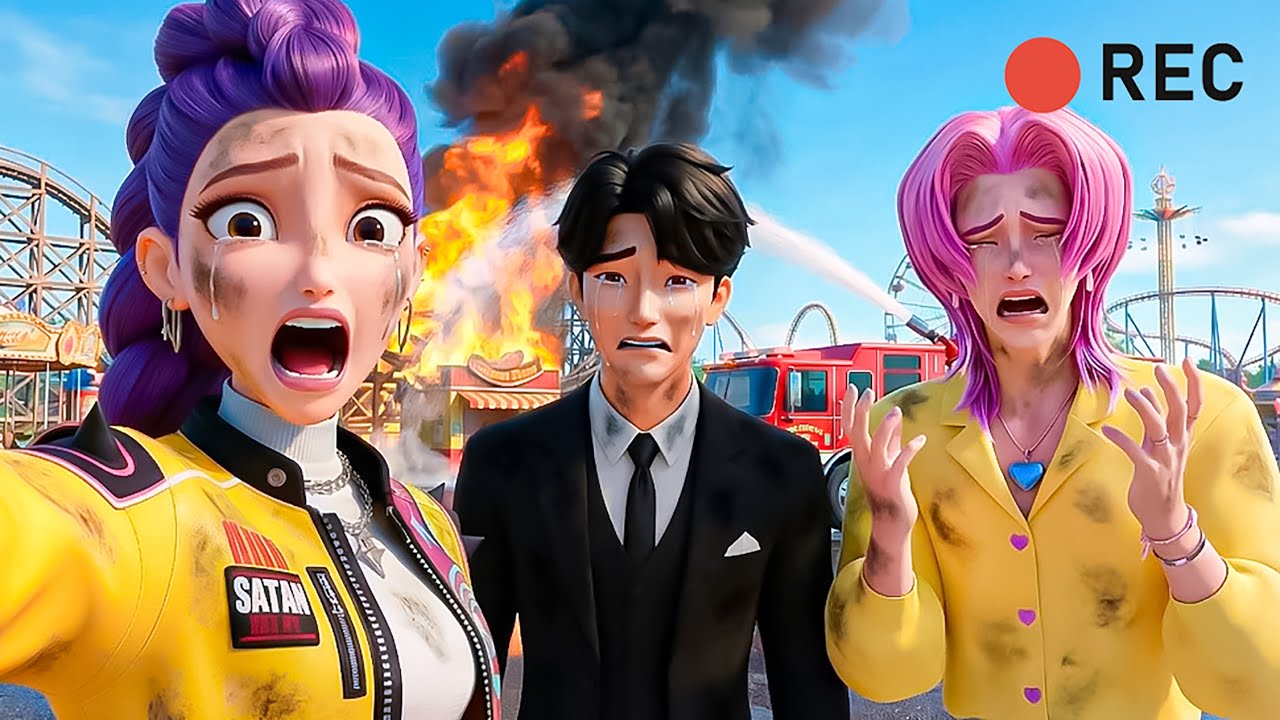 VLOG: The Theme Park Turned Into TOTAL CHAOS 😱 — Screaming NON-STOP! | KPDH Fan Edition
