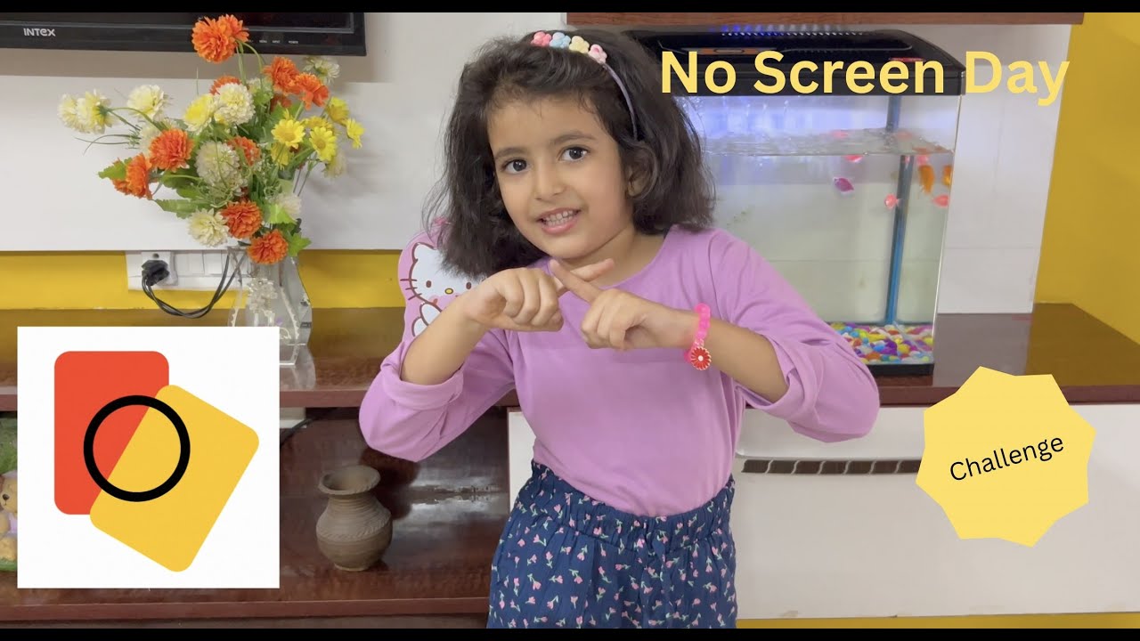 Nuvi No Screen Day Challenge #kidsvideo #noscreentime #challenge