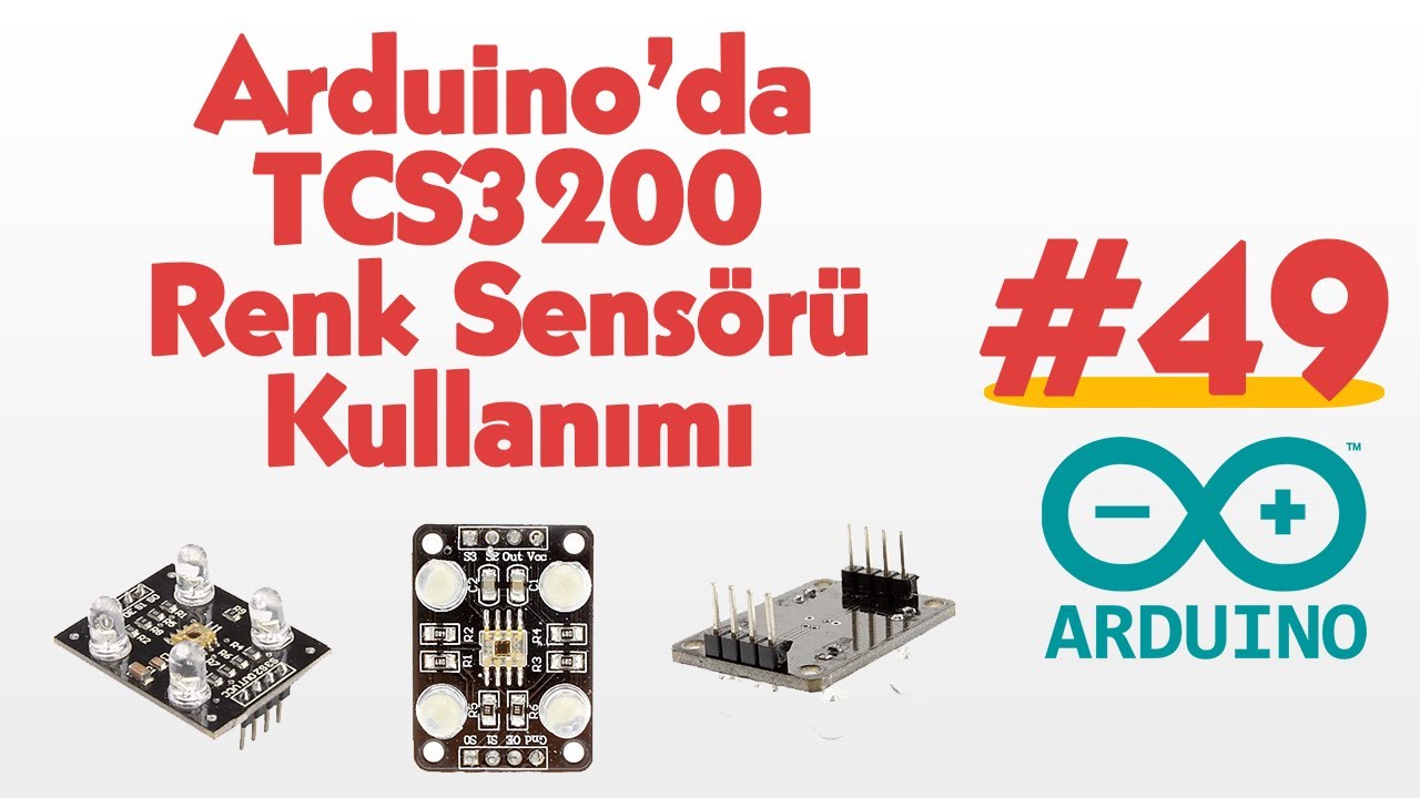 Arduino' da TCS3200 Renk Sensörü Kullanımı #49
