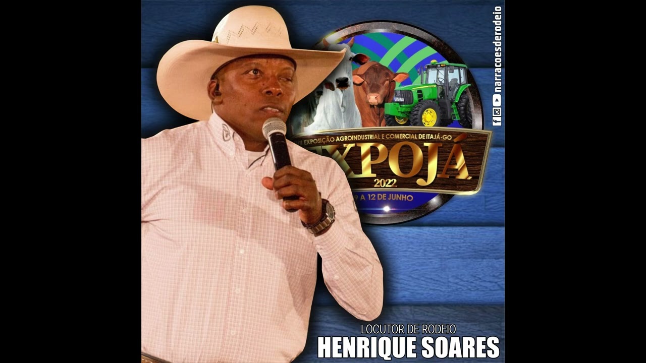 RODEIO EXPOJÁ - ITAJÁ/GO - FINAL EM TOUROS (12/06) - HENRIQUE SOARES