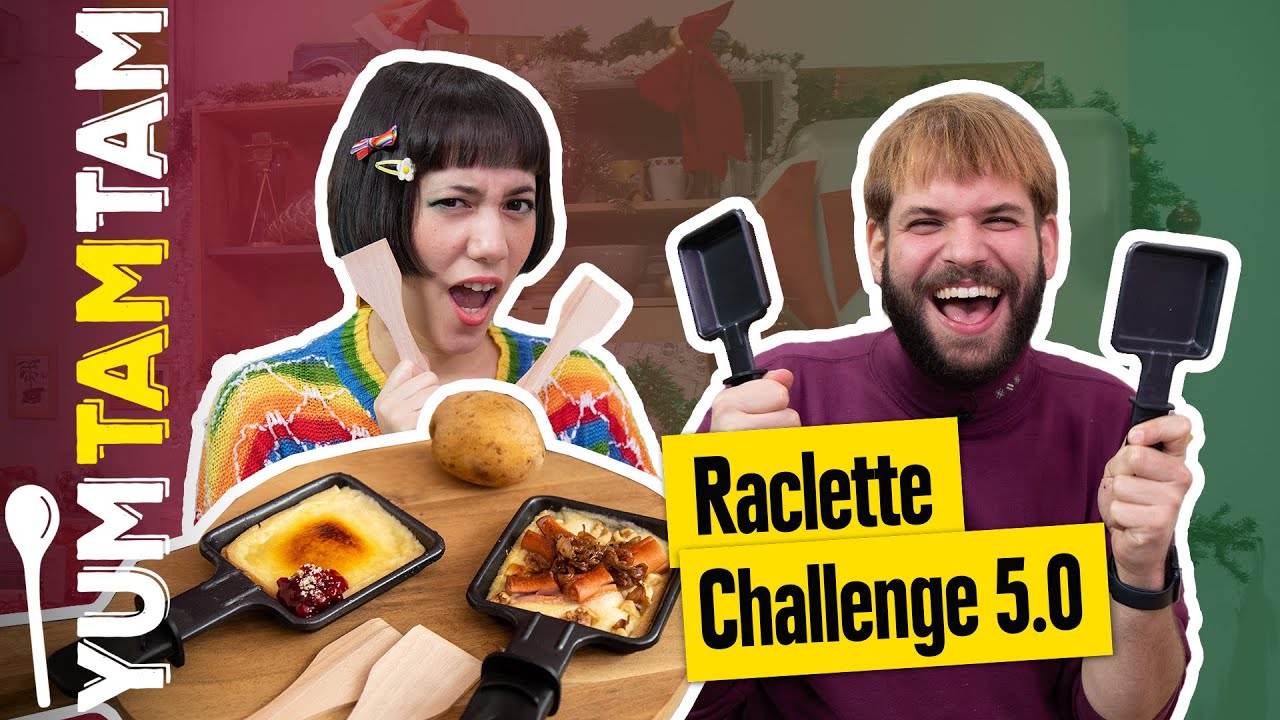 Raclette-Challenge 5.0 I Ausgefallene Raclette-Ideen für Silvester