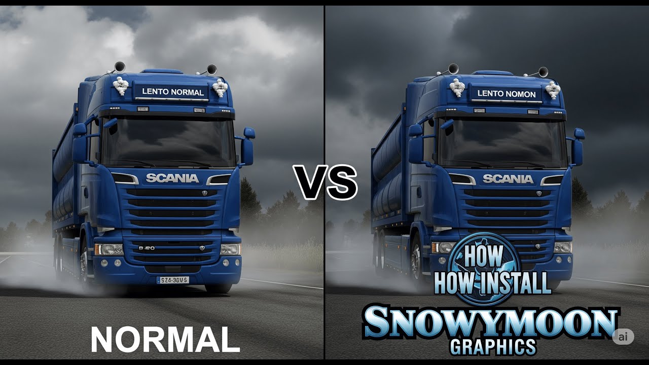 Ultra realistic Graphics installation : Snowymoon Graphics Mod: Installation : ETS2