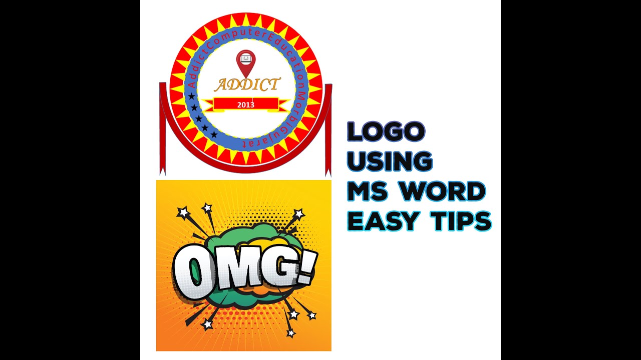Logo Making Using MS Word MS Office Training Easy Tips Tricks for Small Business and center