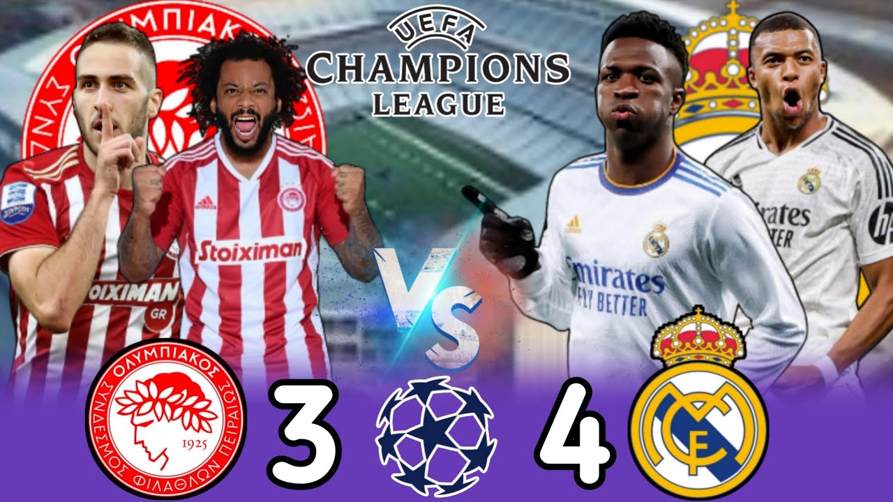 Olympiacos vs Real Madrid &ndash; Full Match Highlights | #realmadrid 