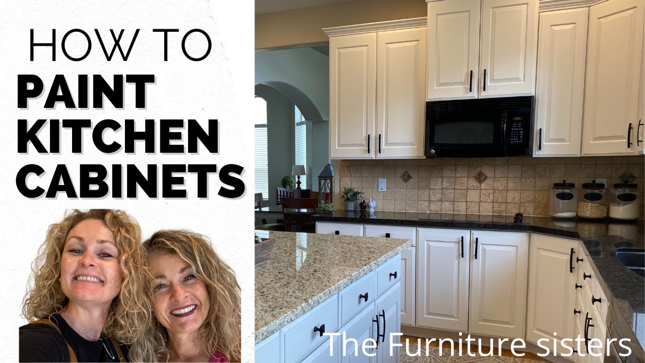 How to paint kitchen cabinets | White kitchen cabinet | Kitchen makeover |Sherwin Williams Alabaster