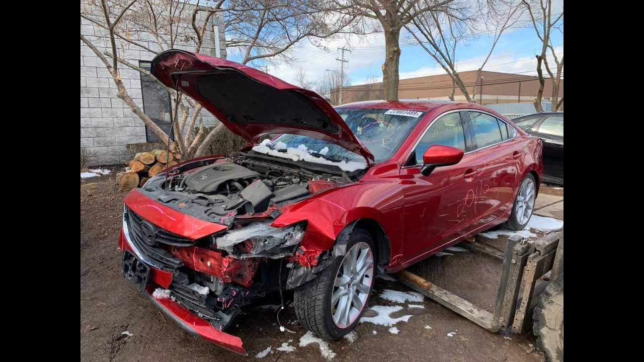Авто из США. 2015 Mazda 6 с аукциона copart.