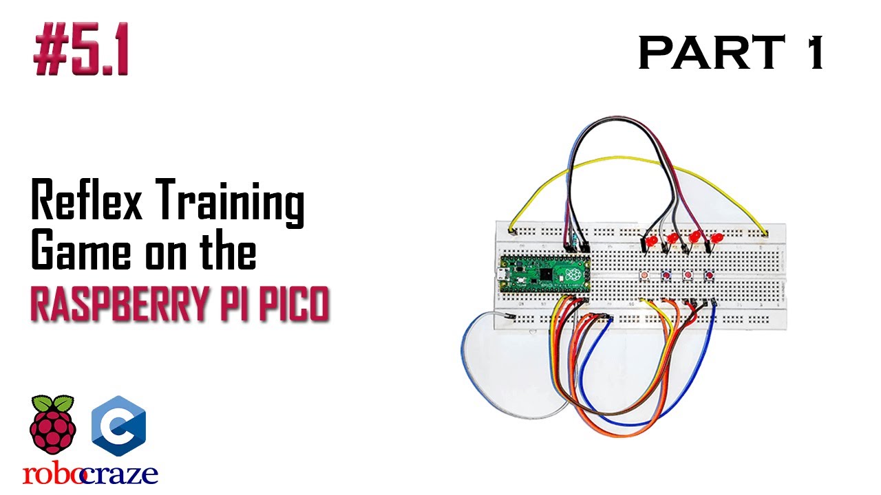Raspberry Pi Pico с использованием C/C++ — Урок №5.1: Игра на тренировку рефлексов (часть 1)