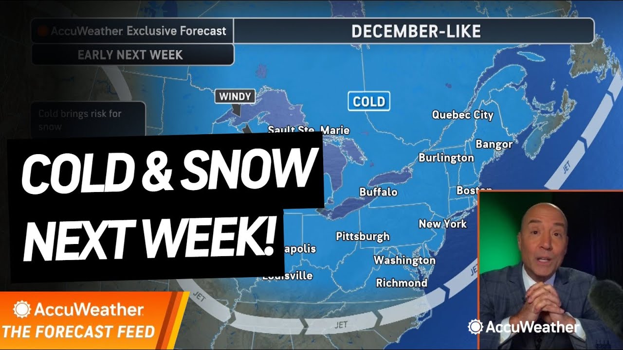 The Forecast Feed Nov. 4: Cold & Snow Coming for the East!