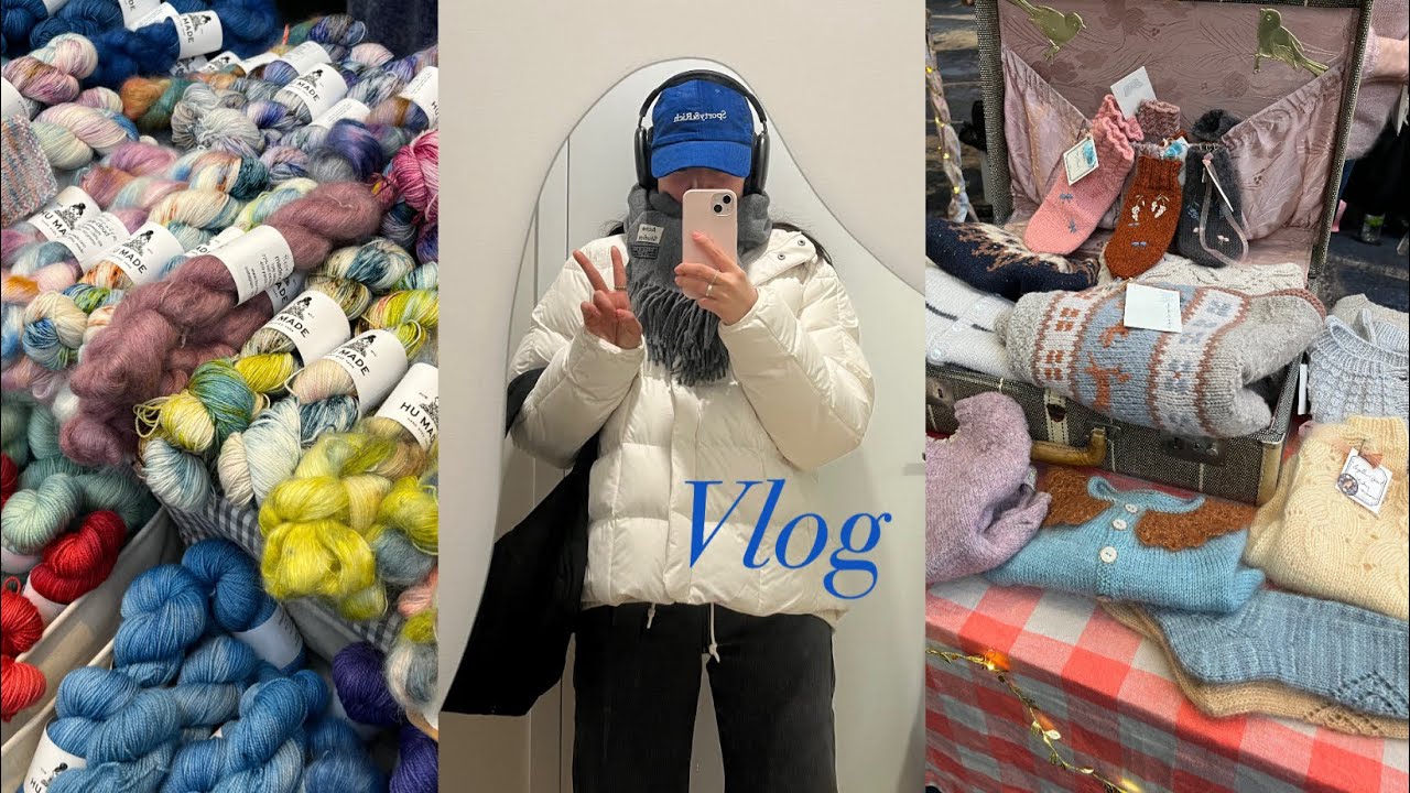 NY vlog. 뜨개질 광인들이 모인 Vogue Knitting Live!, 집밥 해먹고 청소 하는 일상, what’s in my bag