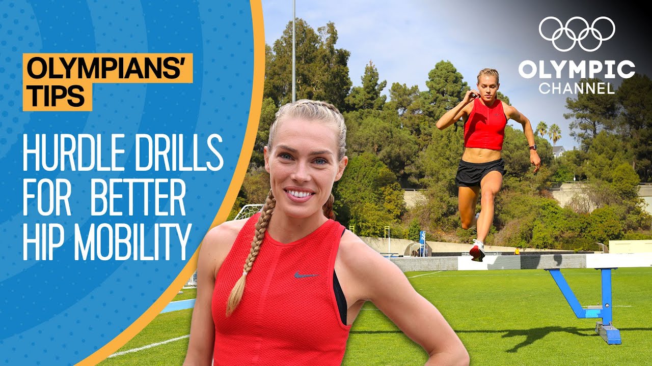 Легкая атлетика: Тренировка на силу и подвижность мышц бедра - 2 | Olympians' Tips