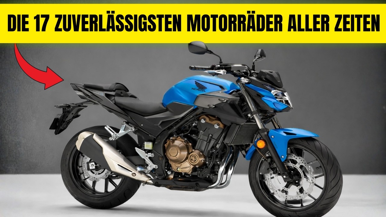 Die 17 zuverlässigsten Motorräder der Welt – eine Rangliste ohne Beschönigung
