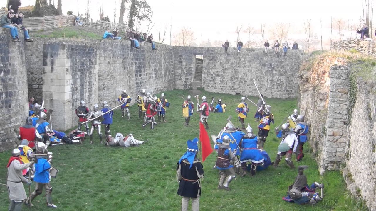 Ch&acirc;teau-Thierry 2014 : Round 1 16vs16 King's capture -B&eacute;hourd/Bohurt/Behourd -French selections