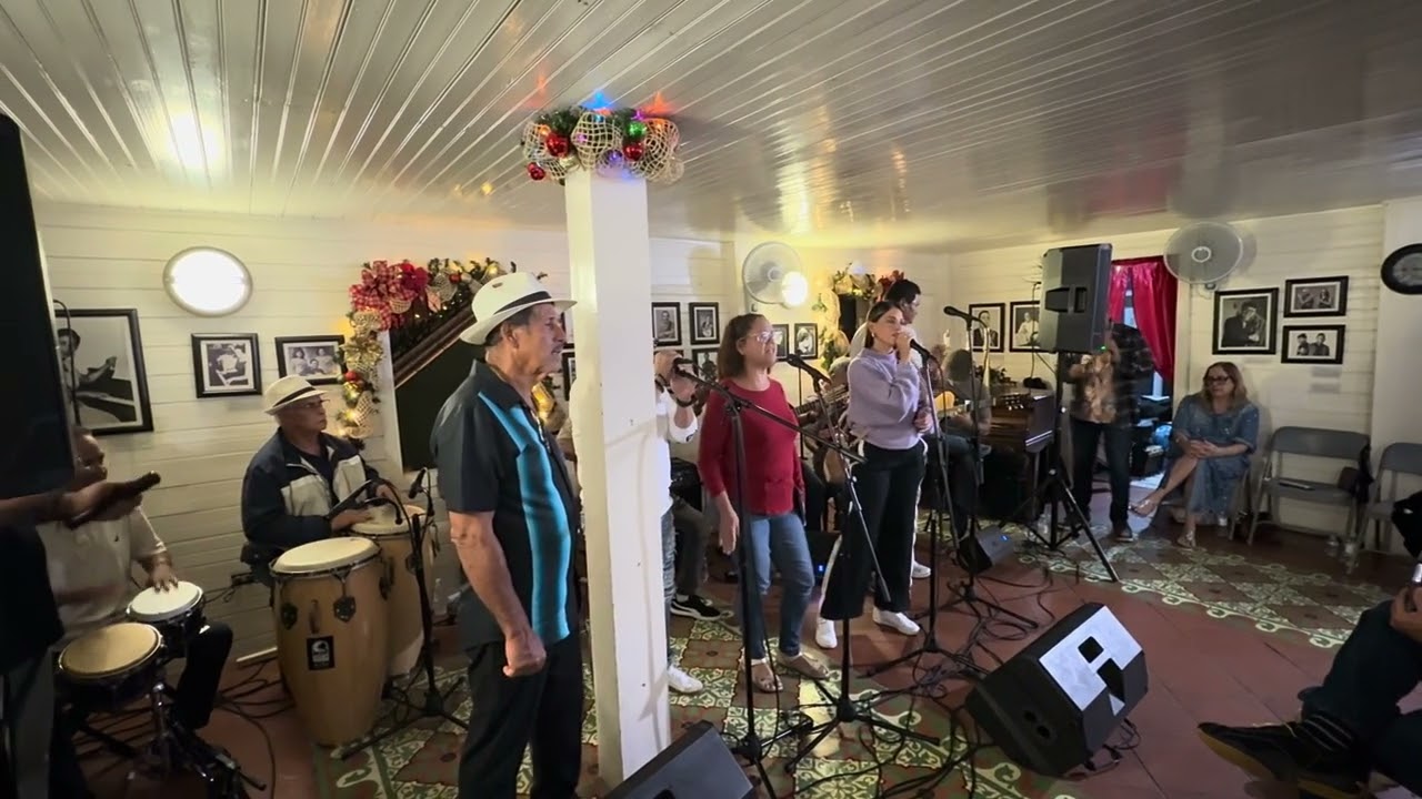 Domingo Morales desde Casa Histórica de la música en Cayey. Aguinaldo cagüeño Enero 2026