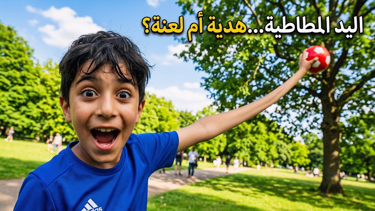 1️⃣ 😱👻 طفل بيد مطاطية يكتشف وجود شبح… ما حدث بعدها مرعب!