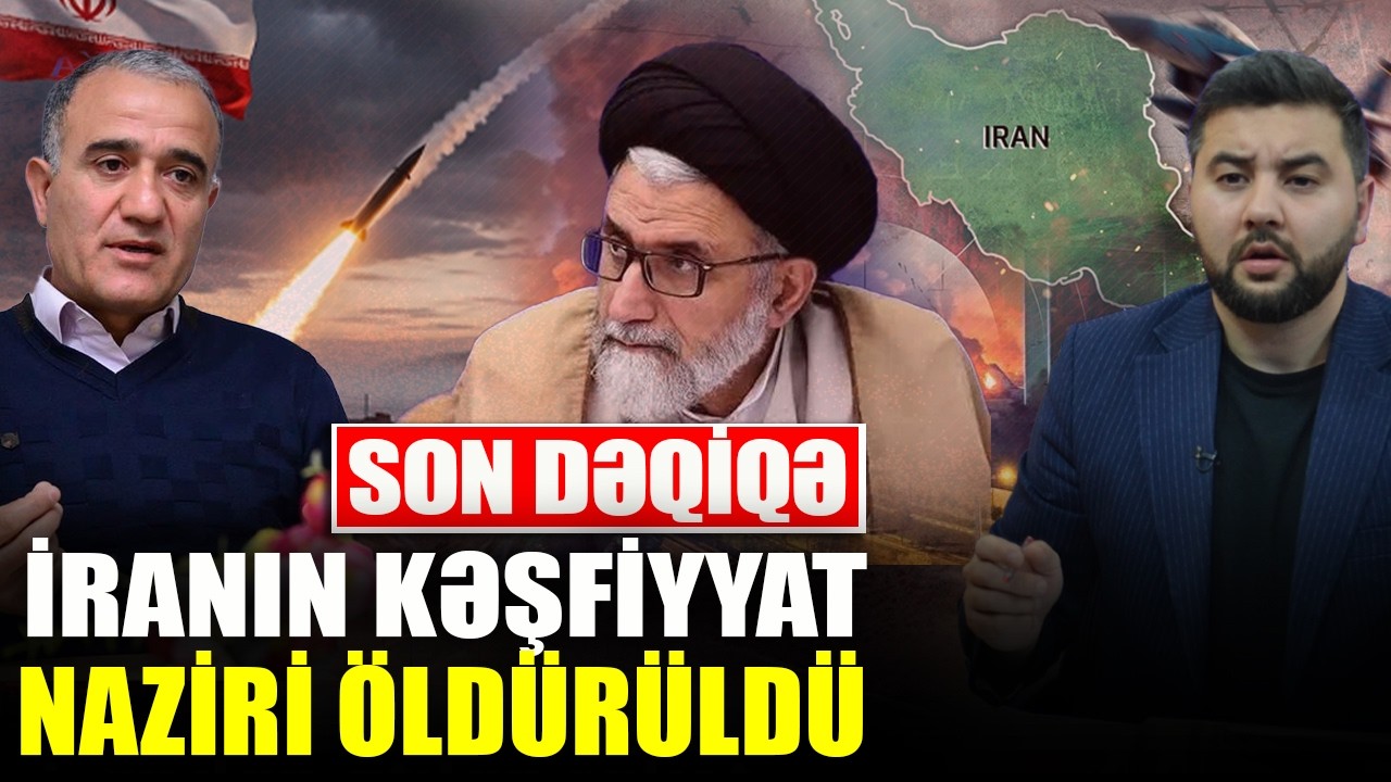 İranın kəşfiyyat naziri Ö*LDÜRÜLDÜ - Oqtay Qasımov ilə QIRMIZI MASA - CANLI