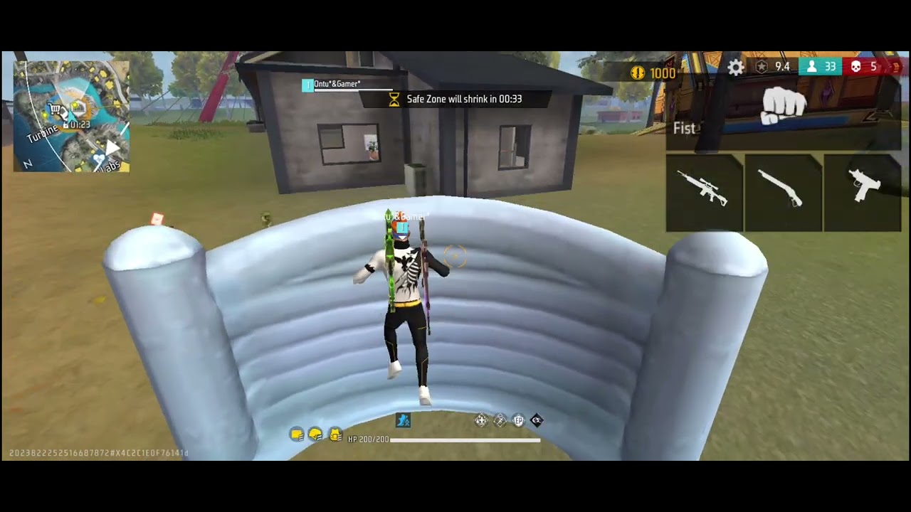 Free fire l DS Ontu. 1v4 BR
