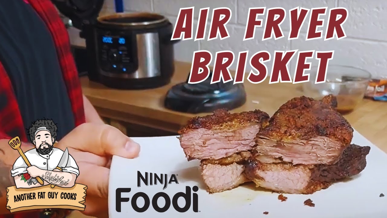 Ninja Foodi Air Fryer BBQ Brisket in less than 1 hour