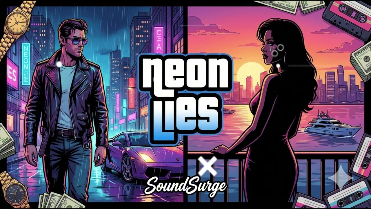 Neon Lies - 80s Euro-Disco Retro Dance Track (Modern Talking Style) | SoundSurge