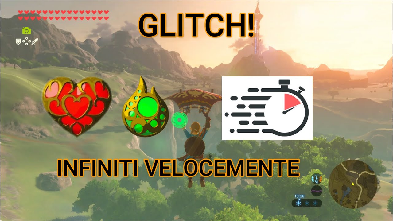 Cuori e stamina infiniti velocemente glitch Zelda Breath of the Wild