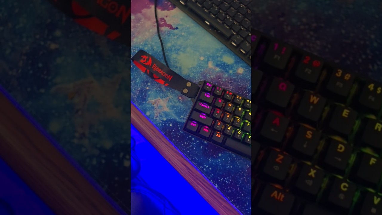 Лучшая механическая RGB-клавиатура для вашего компьютера: Redragon Castor K631 (Краткая распаковк...