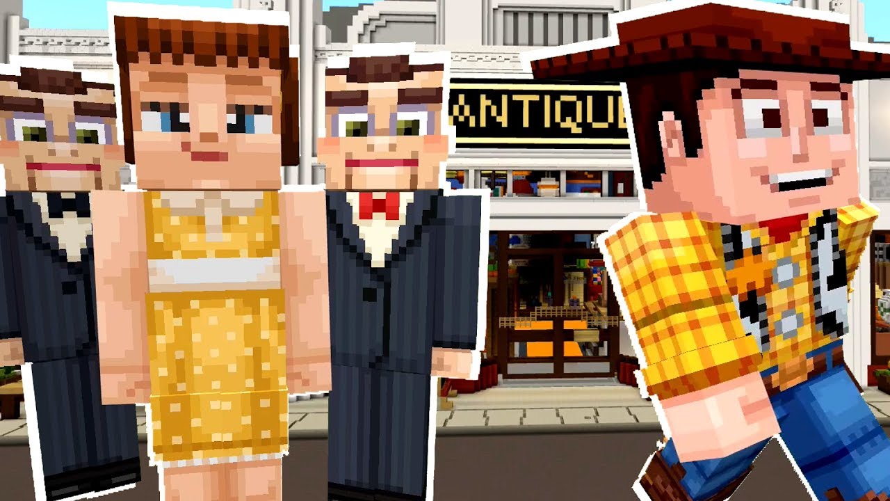 Minecraft Toy Story - Is Gabby Gabby In Love With Woody?! [9]