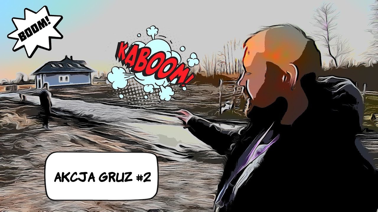 Akcja gruz Utwardzanie drogi gruntowej Co dziś robimy?