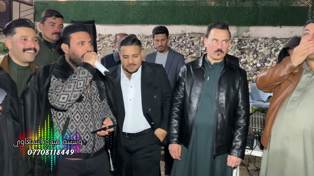 محاورة نار الفنان مروان السبعاوي والفنان ظاهر السبعاوي والفنان شهاب السبعاوي زواج عبدالله السالم