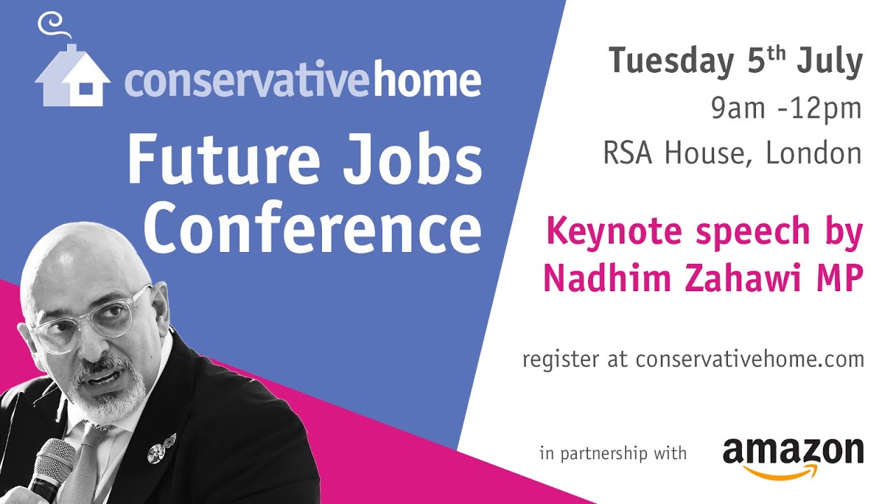 Future Jobs Conference - Keynote speech by Nadhim Zahawi MP