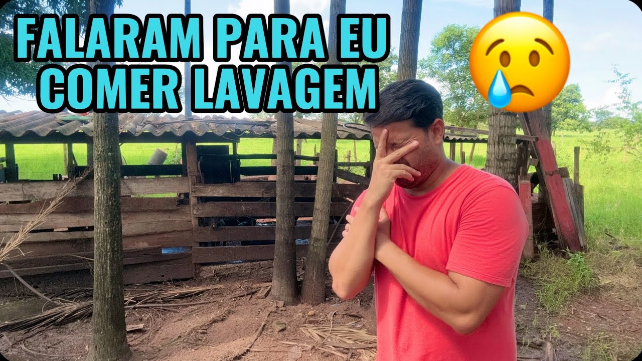 Falaram que era pra eu morar no chiqueiro