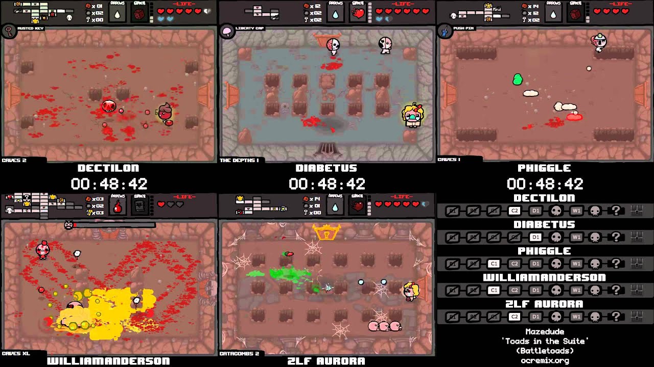 Let's Race The Binding of Isaac For Some Reason, Round 1