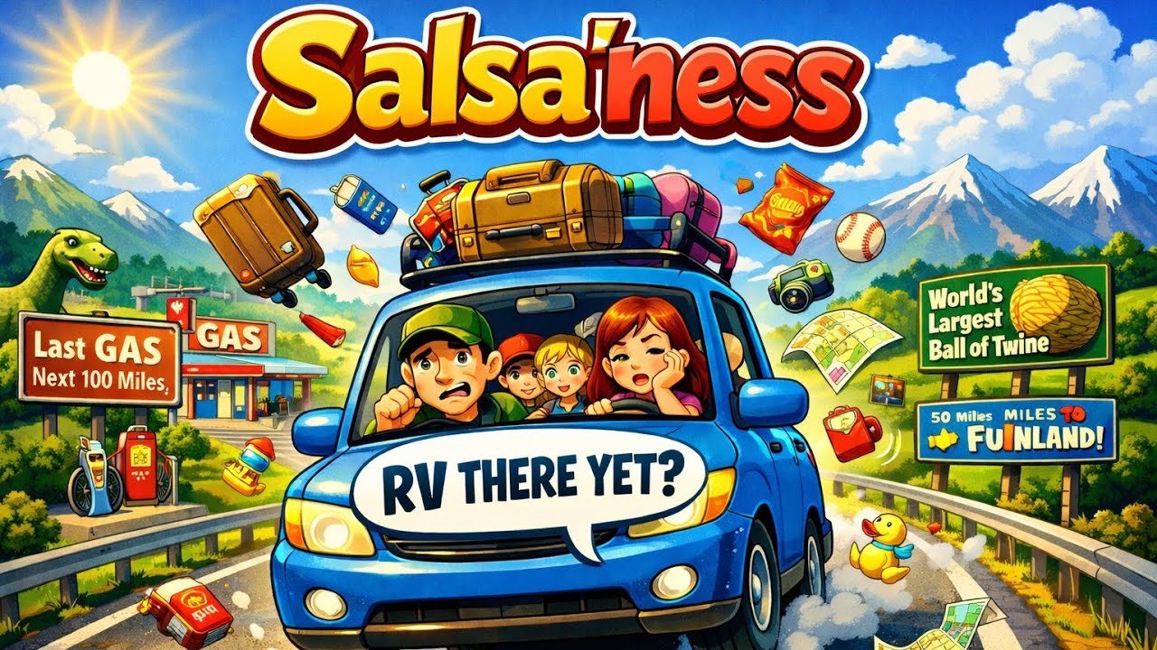 Road Safety Is A Suggestion Not A Rule!🚚  RV There Yet? Live 🔥 Salsaness | Gamer Girl